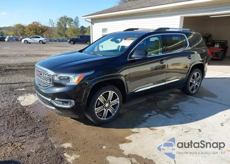 2018 GMC Acadia Denali from USA, damaged, VIN 1GKKNXLS5JZ100452